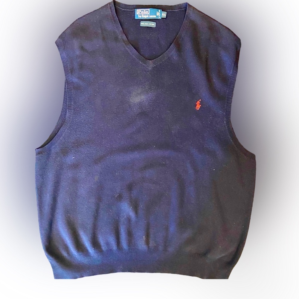 Ralph Lauren Polo cardigan vest